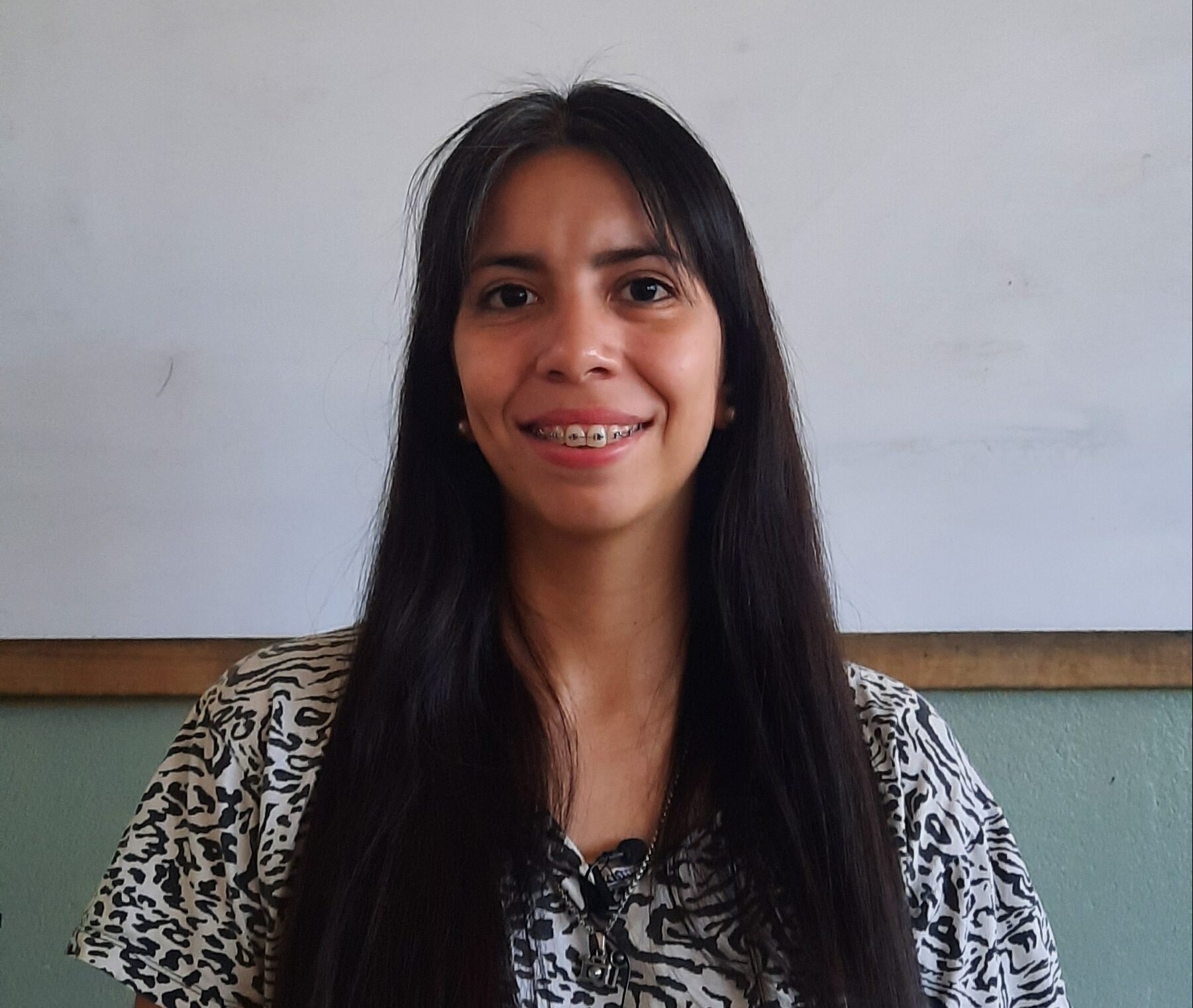 Mayra Díaz: “La posibilidad de estudiar me la dio la Unco”.